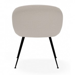 Silla Lucia beige vista trasera 2