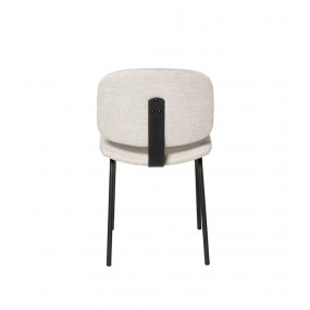 Silla Winona beige vista trasera 2